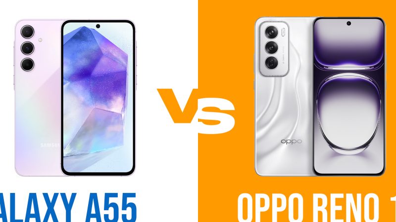 ¿Cuál es tu match? Oppo Reno 12 o Samsung Galaxy A55